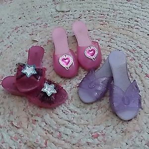 Princess dressup shoes bundle